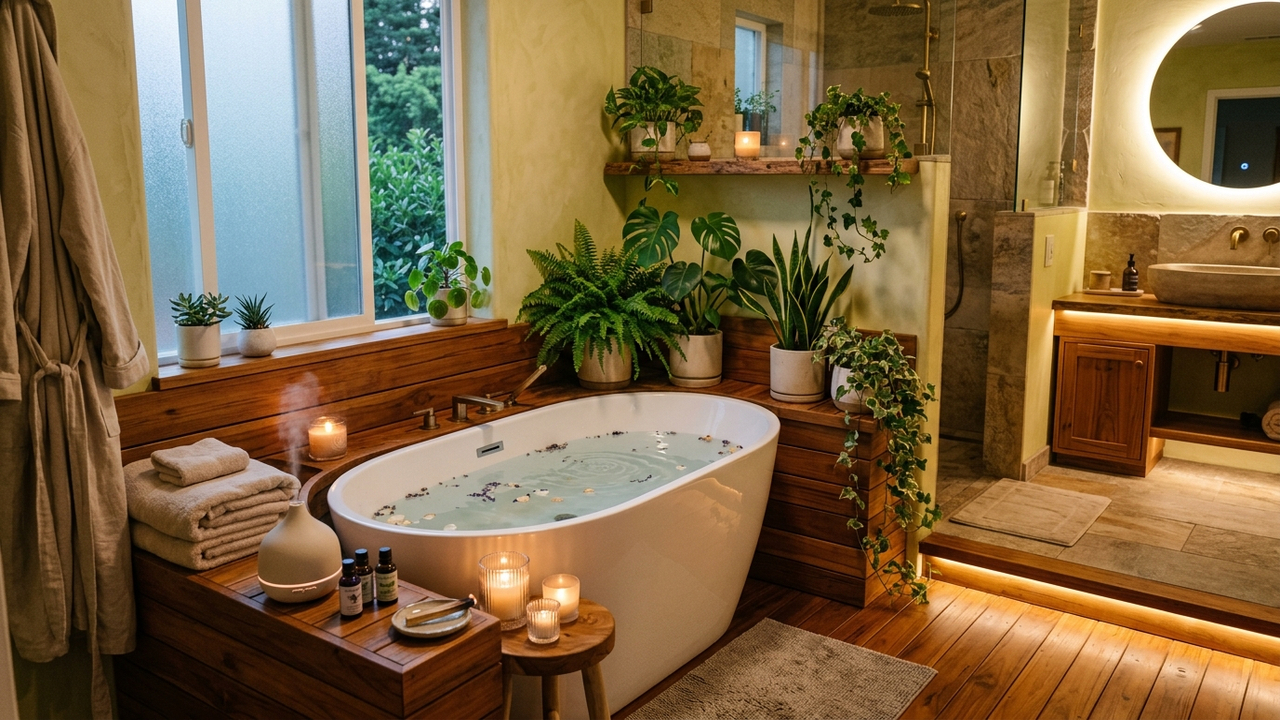 Adeus banheiros frios e sem graça: a nova técnica de decoração estilo spa para transformar o ambiente gastando pouco e sem pedreiros