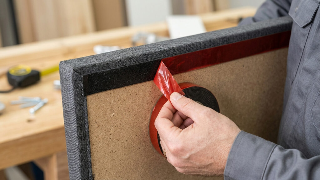 Adeus marcenaria cara e demorada: a nova tendência de cabeceiras modulares autocolantes que você fixa na parede em minutos e gastando muito menos