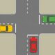 Só bons motoristas acertam quem passa primeiro neste cruzamento sem placa