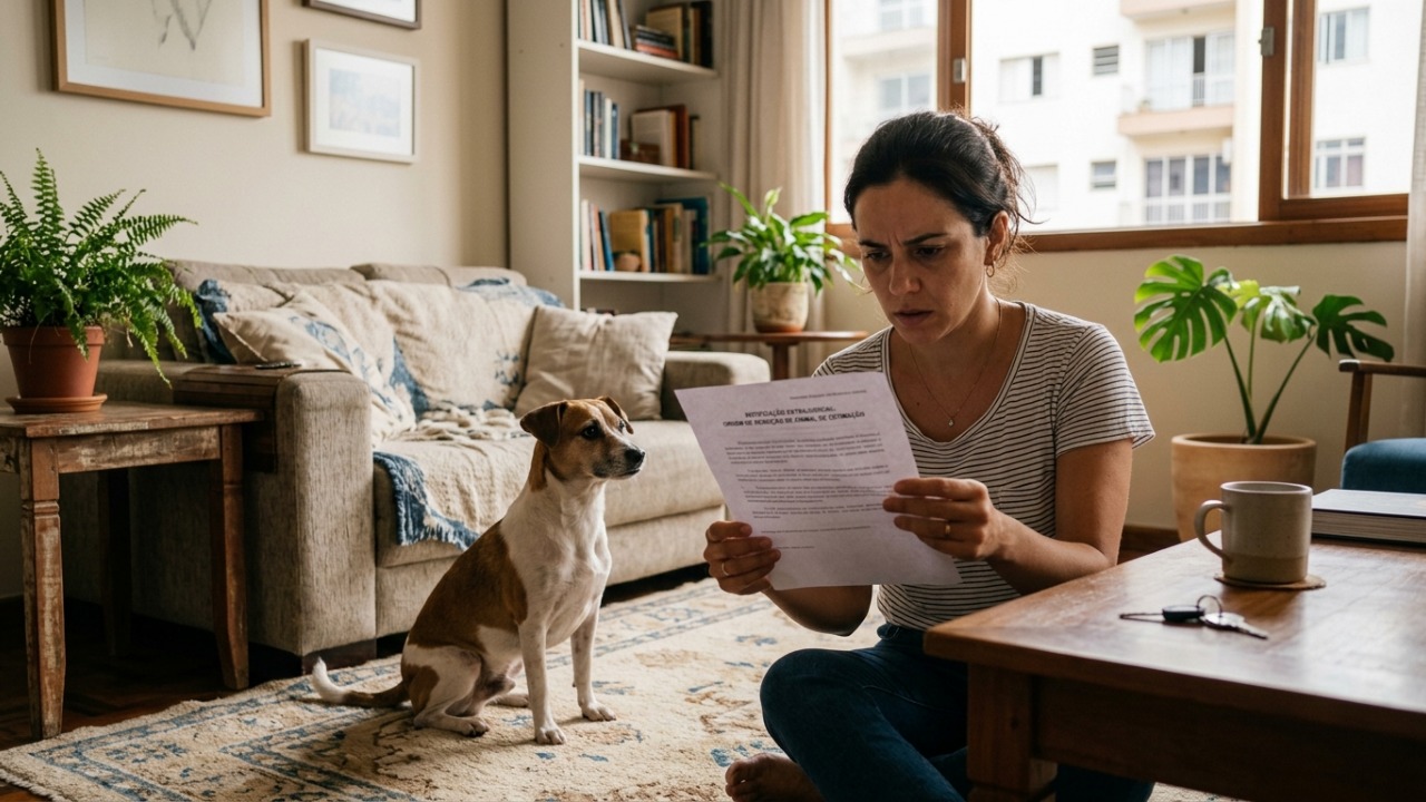 Moradora recebe ordem para retirar cachorro pequeno do apartamento em 30 dias, mesmo sem registros de latidos, sujeira ou incômodo aos vizinhos