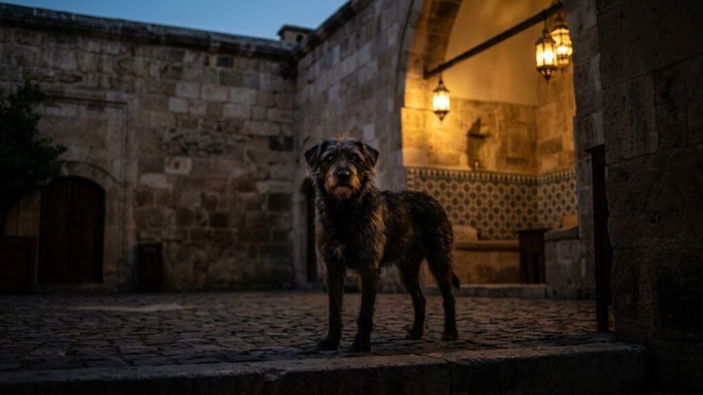 Provérbio turco sobre o perigo: “Um cão que pretende morder não ostenta seu dente.” Uma lição sobre ameaças silenciosas e aparências enganosas