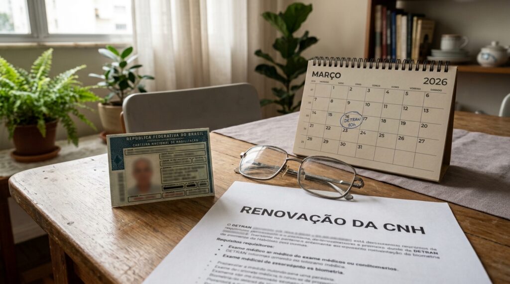 Motoristas nascidos entre 1956 e 1961 precisam redobrar a atenção às novas regras da CNH