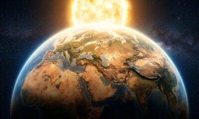 A temperatura da Terra chegará a 65 graus Celsius e as últimas plantas morrerão. Pesquisadores calcularam quando: "O sol evaporará nossos oceanos."