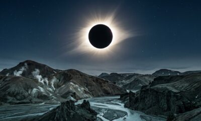 O Sol vai desaparecer sobre parte da Europa em poucos minutos: eclipse total volta à Islândia após mais de 70 anos