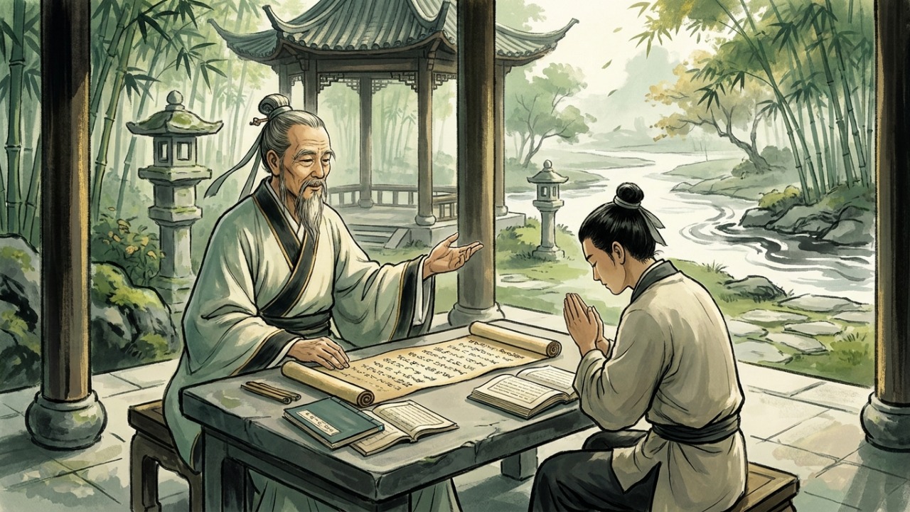 Sabedoria chinesa do dia: “Uma conversa com um homem sábio vale um mês de estudo nos livros.” Uma mensagem sobre ouvir quem conhece a vida
