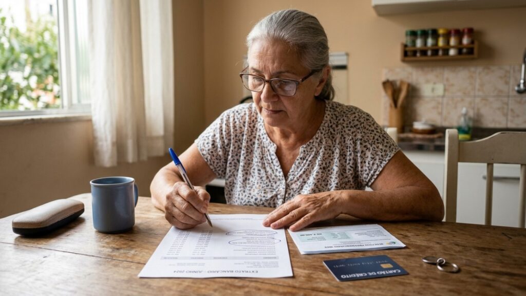 Banco envia cartão e seguro sem autorização, desconta valores por oito meses e diz que aposentada aceitou ao não reclamar
