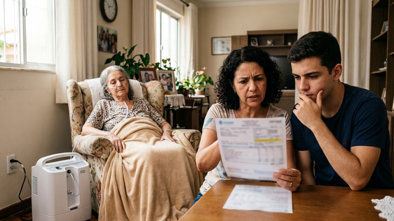 Eles gastavam R$ 600 todos os meses com a energia do aparelho que mantinha a avó respirando, mas desconheciam um direito garantido por lei que poderia reduzir a conta