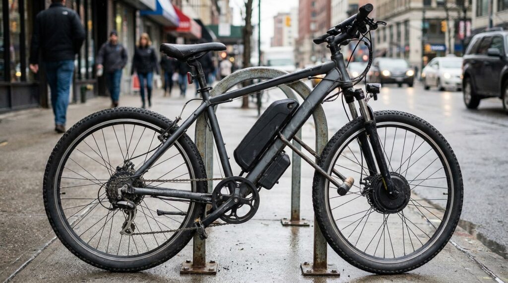 O tipo de cadeado que pode fazer diferença na cobertura do seguro da bicicleta elétrica