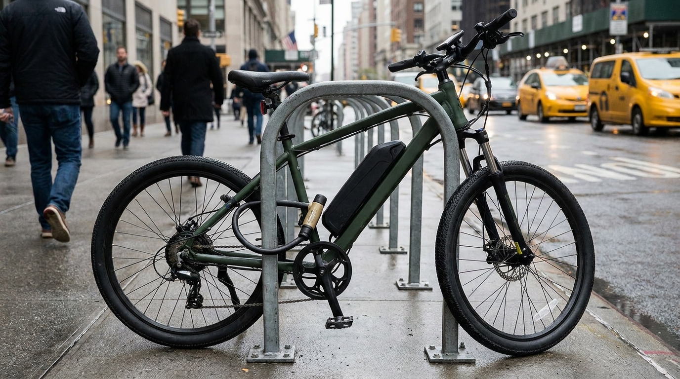 O tipo de cadeado que pode fazer diferença na cobertura do seguro da bicicleta elétrica