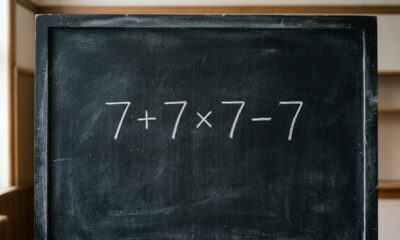 Você consegue resolver 7 + 7 × 7 − 7 sem calculadora e sem cair no erro mais comum?