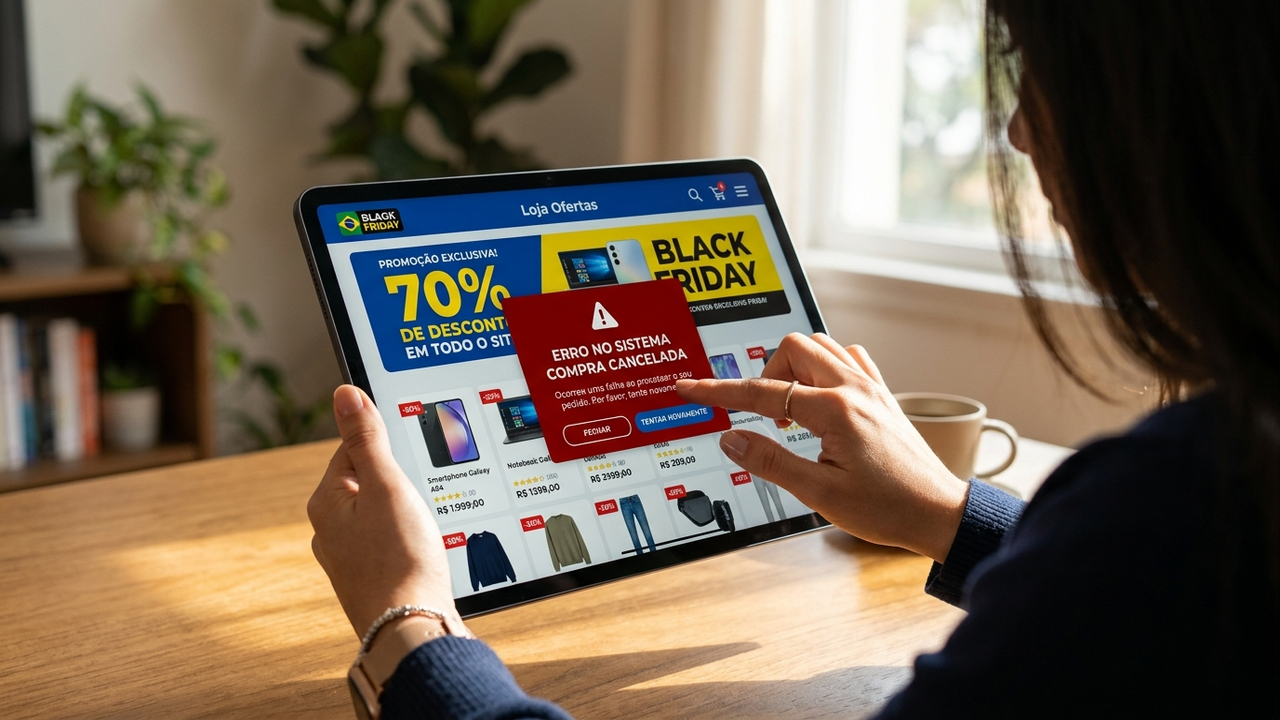 Consumidor compra eletrônico com 70% de desconto na internet e loja tenta cancelar alegando erro no sistema: lei obriga a entrega do produto