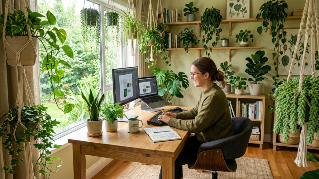 Adeus ambientes cinzas e fechados: a nova onda da decoração biofílica para integrar elementos da natureza dentro de casa com grande vantagem
