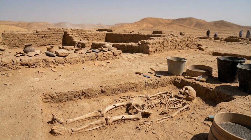 Arqueólogos encontram possível caso de abuso infantil de 6 mil anos na antiga Síria