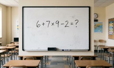 Psicólogos usam a expressão 6 + 7 × 9 − 2 para testar a flexibilidade mental, e apenas 1 em cada 10 pessoas acerta de primeira