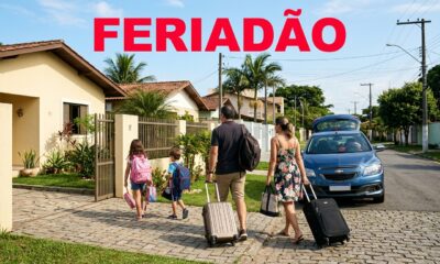 Autoridades confirmam feriadão em julho, com quatro dias de descanso: descanso cairá em uma quinta-feira