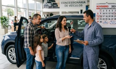 Família compra SUV zero no consórcio com carta de crédito de R$ 120 mil, retira o veículo e em 22 dias o painel acende 3 luzes de falha, concessionária segura o carro por 45 dias na oficina e devolve com o mesmo problema