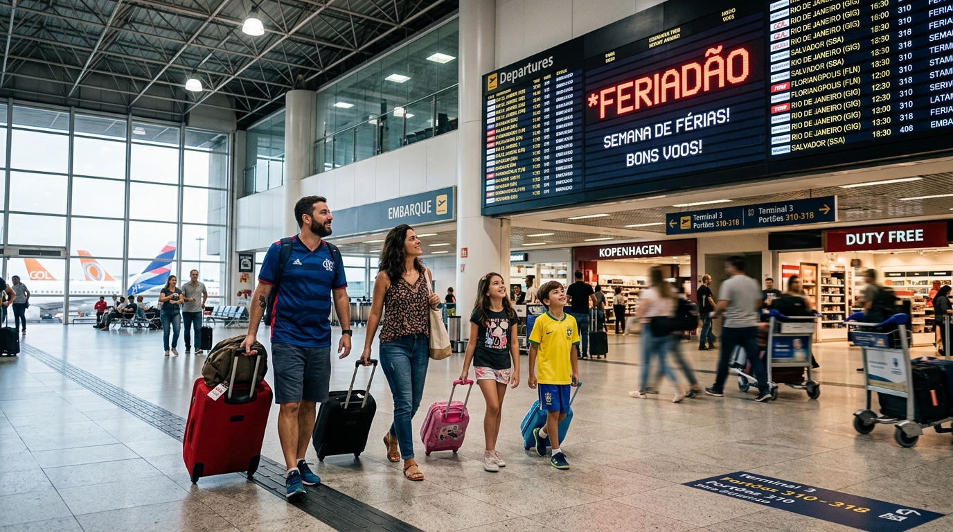 Começou a contagem regressiva: 5 feriadões ainda estão por vir em 2026