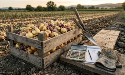 Agricultor colhe 200 toneladas de cebola, mas prefere doar tudo ao descobrir que receberia apenas cerca de R$ 0,76 por quilo