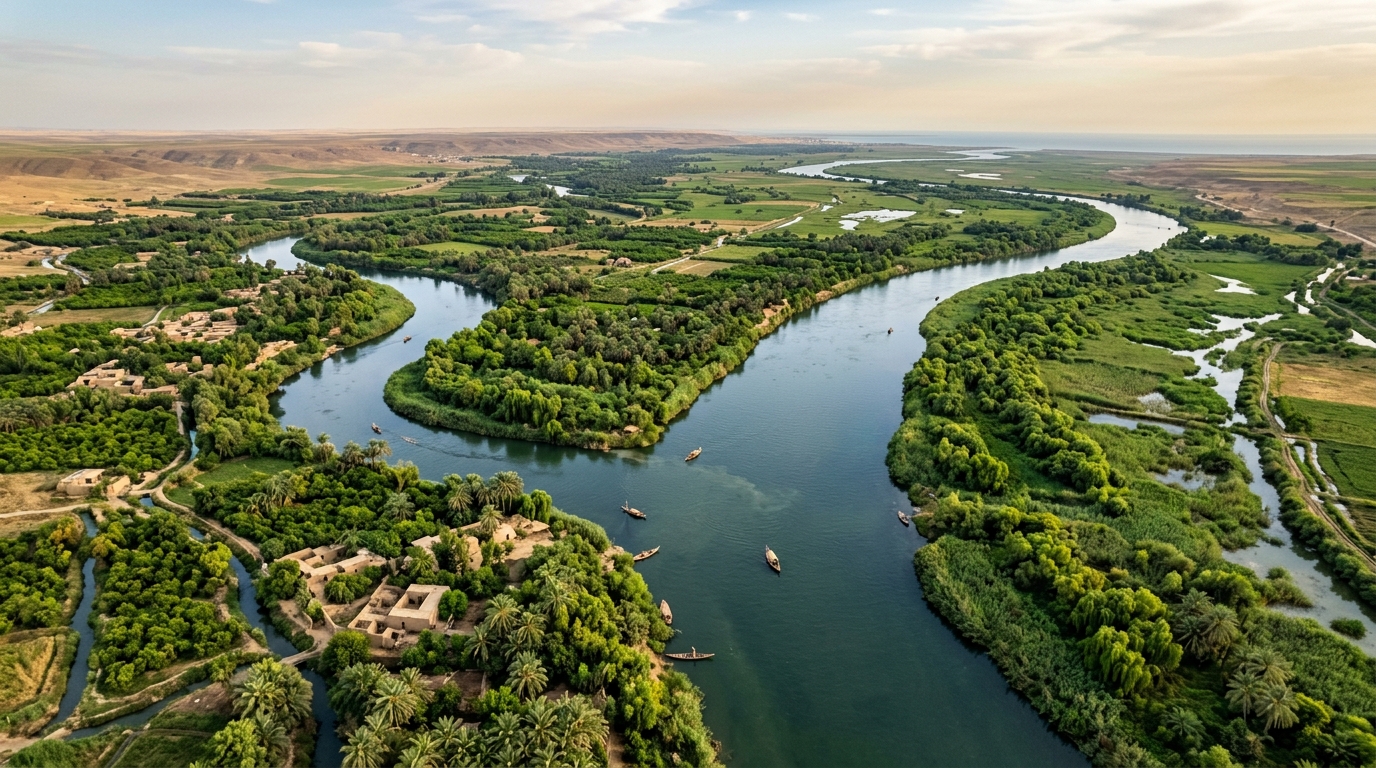 O local exato do Jardim do Éden revelado pela geografia bíblica: por que Tigre e Eufrates ainda alimentam esse mistério