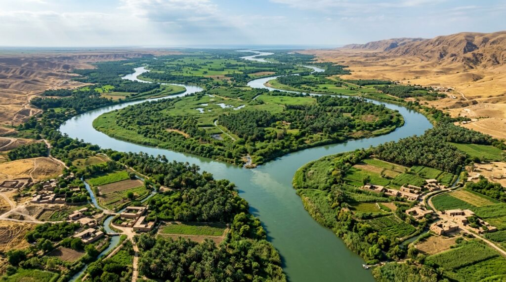O local exato do Jardim do Éden revelado pela geografia bíblica: por que Tigre e Eufrates ainda alimentam esse mistério
