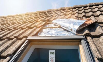 A solução para reduzir o calor em casas com telhado de fibrocimento