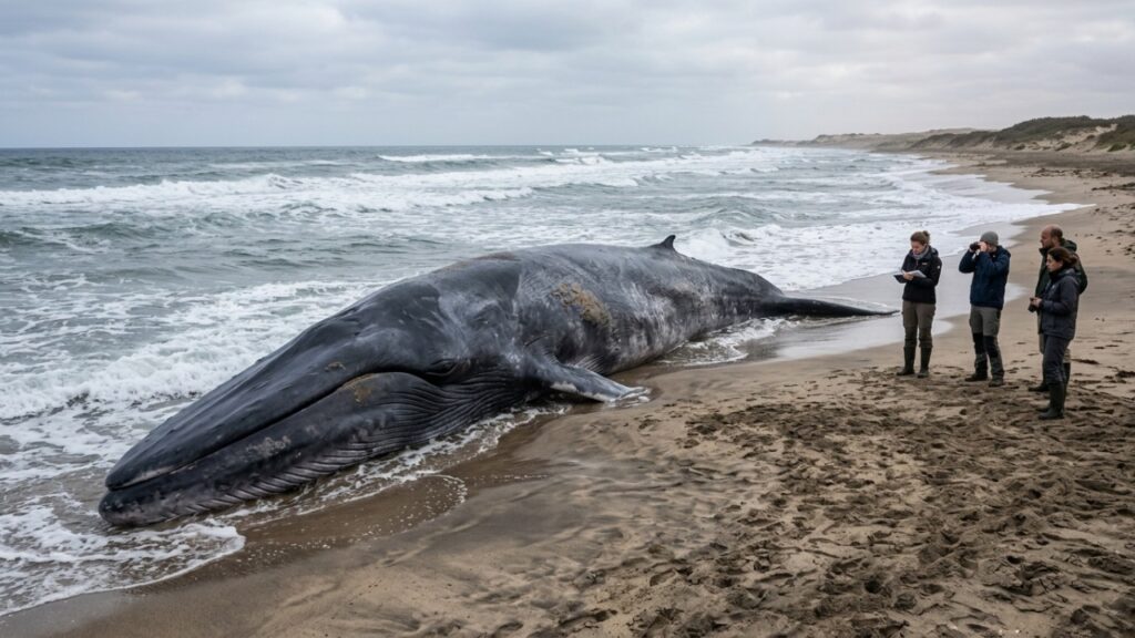O segundo maior animal do mundo foi encontrado morto e cientistas não conseguem entender o que matou o gigante de 20 metros
