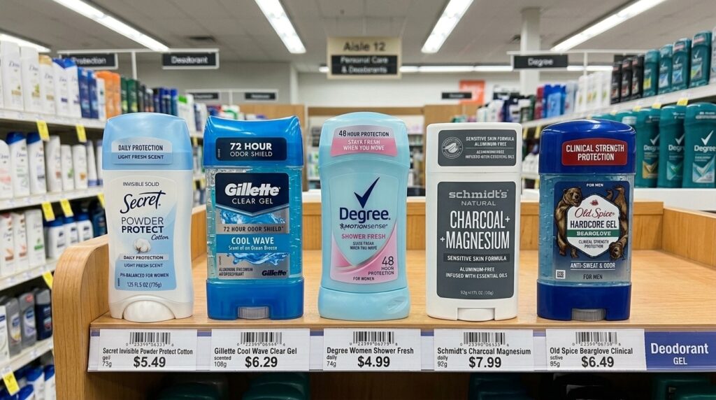 Como escolher desodorante em gel: 5 opções para acabar com o cecê e ficar cheirosa