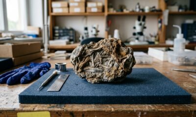 Cientistas escaneiam fóssil de 290 milhões de anos e identificam uma estrutura preservada que não era visível por fora