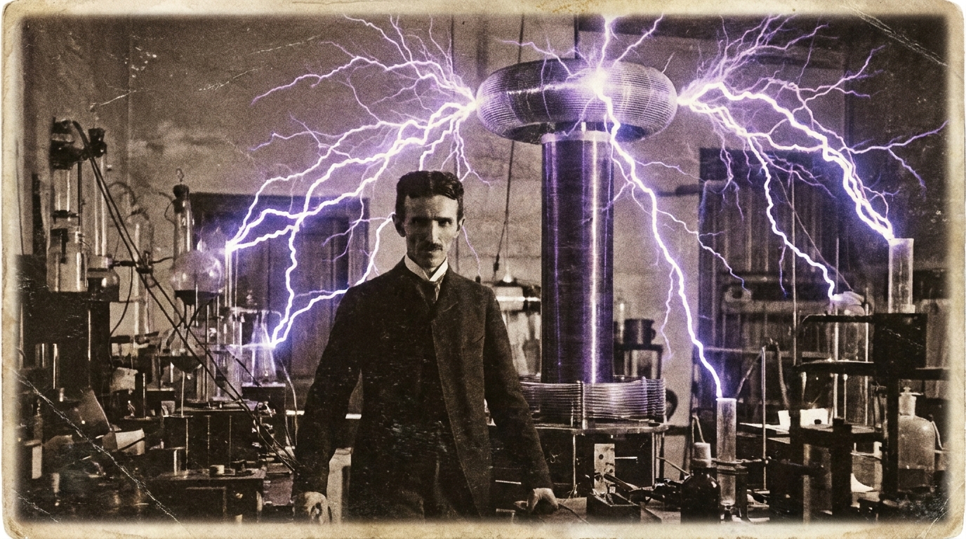 Nikola Tesla venceu a guerra das correntes e ajudou a iluminar o mundo, mas terminou a vida sozinho e esquecido