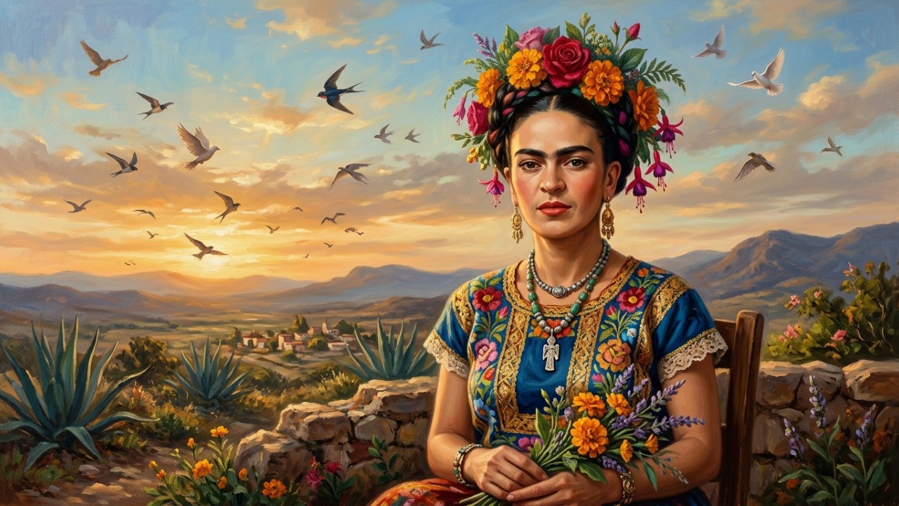 Frida Kahlo sobre o amor: "Você merece um amor que te apoie em suas loucuras, que te acompanhe em seu voo, que não tenha medo de cair." Uma reflexão sobre liberdade, apoio e coragem