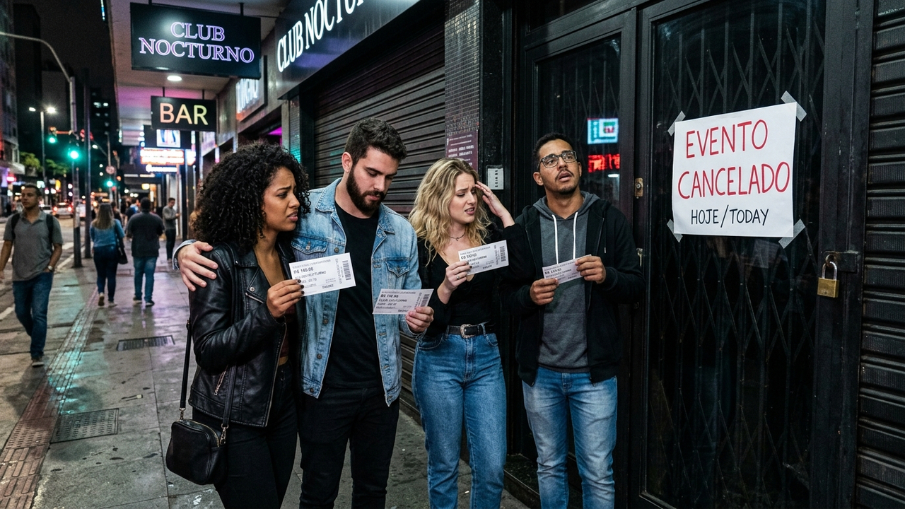 Grupo de amigos paga R$ 150 em festa cancelada após 2 horas por falta de alvará e organizador é obrigado a devolver todo o valor