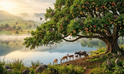 Provérbio indiano do dia: “A árvore não come o seu próprio fruto, nem o lago bebe a sua própria água; os sábios vivem para o benefício dos outros.” O ensinamento sobre a vida em benefício dos outros