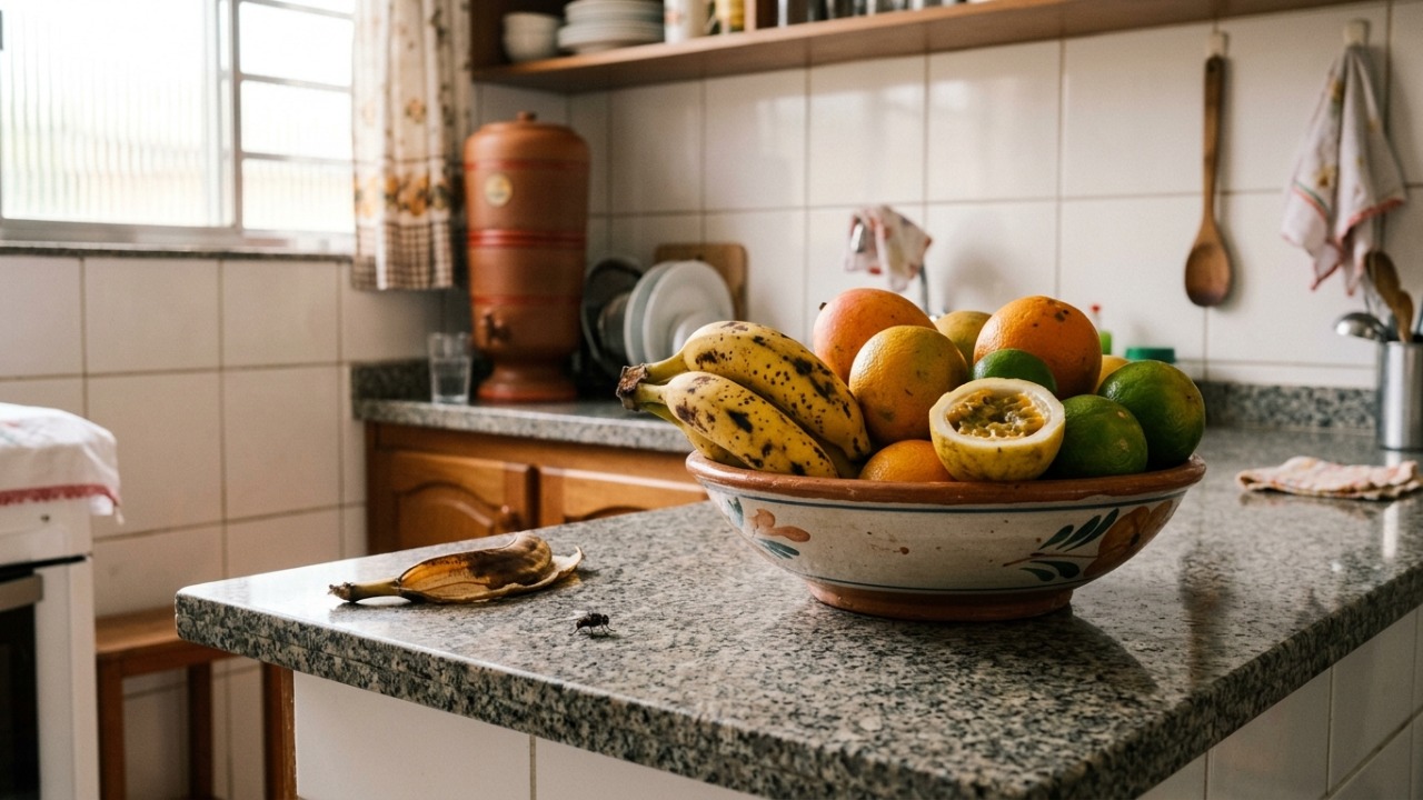Adeus moscas na cozinha: as cascas que iriam para o lixo podem ganhar uma nova função em casa