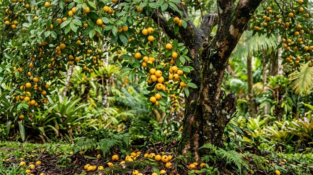 Essa fruta amarela da Mata Atlântica tem perfume intenso, sabor marcante e cresce em uma árvore usada até na arborização urbana