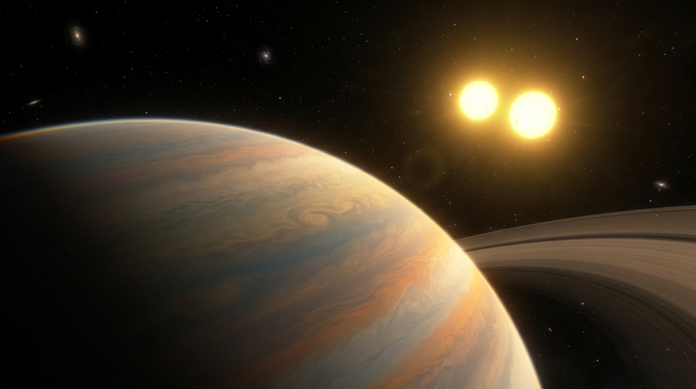 Um planeta com dois sóis é descoberto em uma região próxima da galáxia e faz astrônomos investigarem como esses mundos se formam