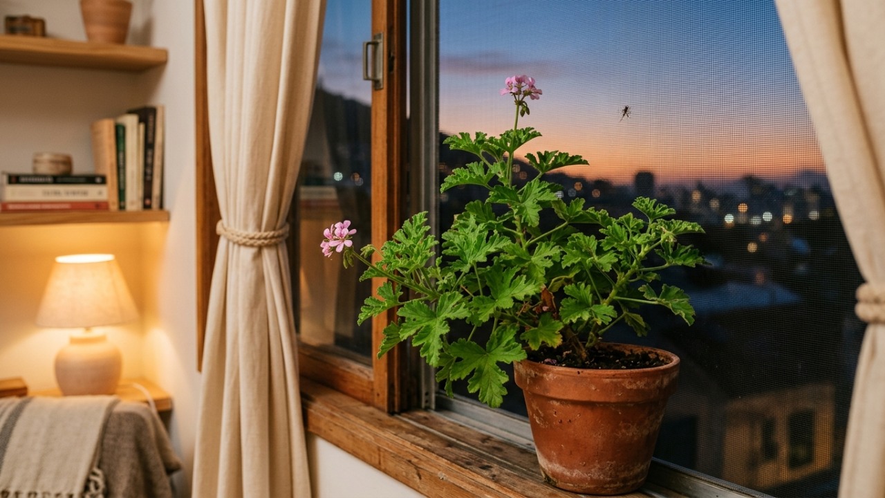 Nem inseticida forte nem vela cara: a planta com cheiro de rosa e limão que pode ajudar a afastar mosquitos em casa