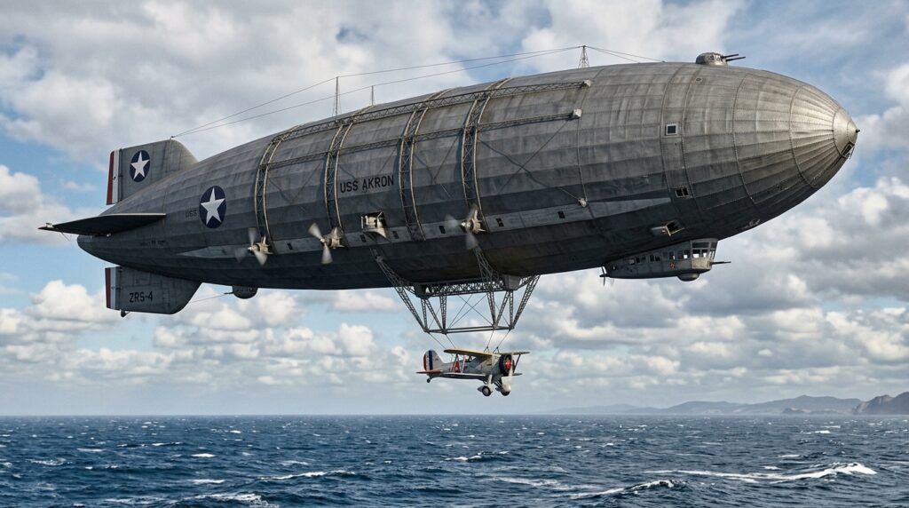 O dirigível militar que os Estados Unidos quase transformaram em porta-aviões voador durante a década de 1930