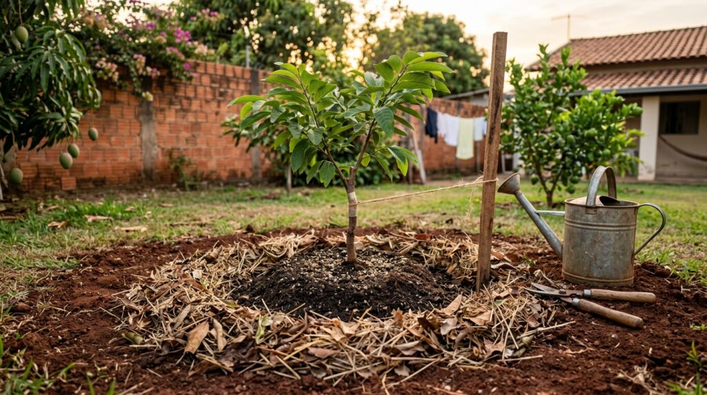 Essa fruta tropical tem gosto de banana e abacaxi, polpa cremosa e aroma doce que chama atenção