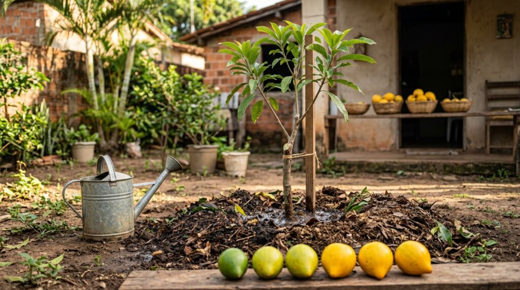 Adeus, manga: essa fruta amarela e oval lembra torta de abóbora e doce de batata-doce e cresce bem em regiões quentes