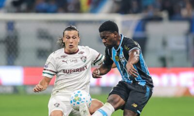 Grêmio busca empate com gol de estreante e evita derrota para o Fluminense na Arena