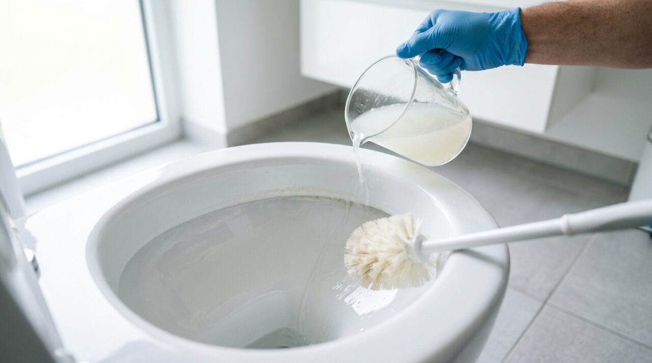 Nem vinagre, nem bicarbonato de sódio: a melhor maneira de remover o calcário de torneiras e vasos sanitários