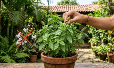 Manjericão: por que você deve arrancar as flores antes que elas apareçam (e o erro que quase todo mundo comete)
