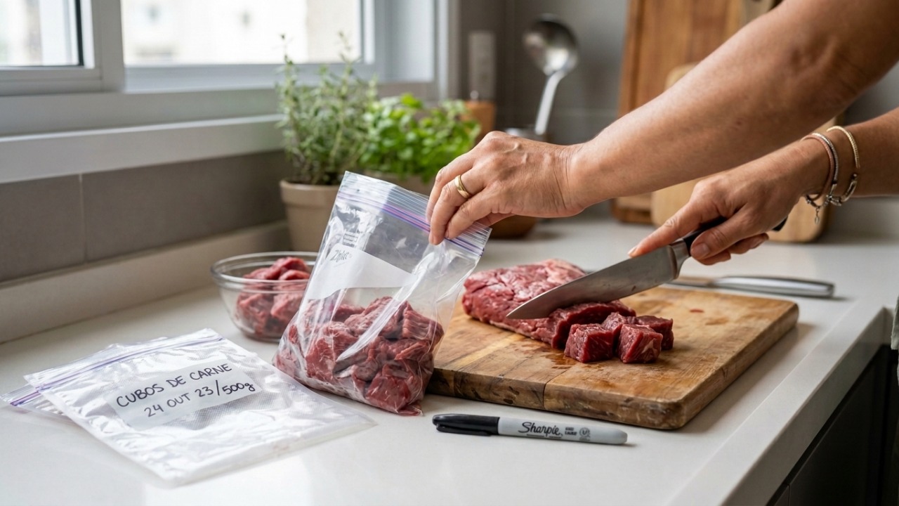 Pode congelar carne descongelada de novo? Especialistas explicam quando isso é seguro e quando vira risco