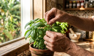 Coloquei uma única muda dessa planta perto da janela da cozinha e hoje ela me dá tempero fresco toda semana, espanta mosquitos naturalmente, não precisa de vaso grande e ainda perfuma a casa inteira