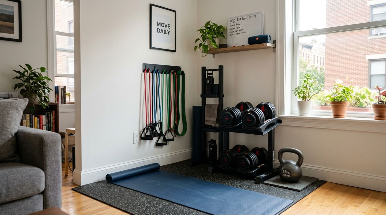 Academia em casa: 12 equipamentos baratos que cabem em qualquer espaço