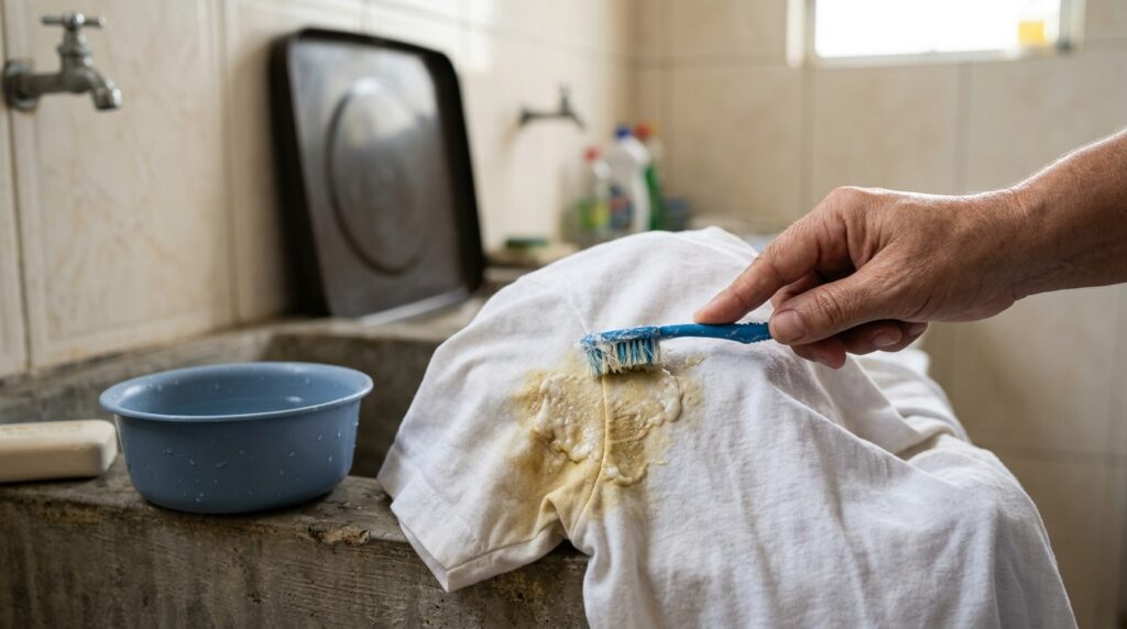 Mancha amarela de suor em roupas brancas: a receita caseira barata que remove e deixas as roupas limpas