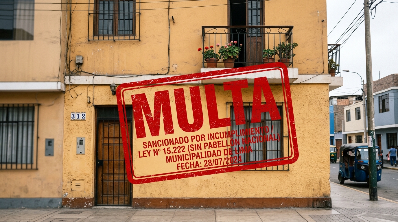 As multas por não exibir a bandeira entraram em vigor na quarta-feira, 15 de julho: as penalidades chegam a quase 5.500 em algumas regiões