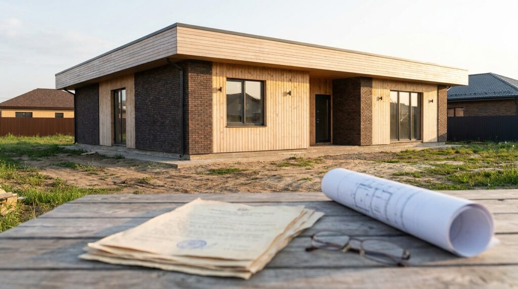 Ergueu uma casa em terreno herdado e enfrentou problemas com a regularização do inventário