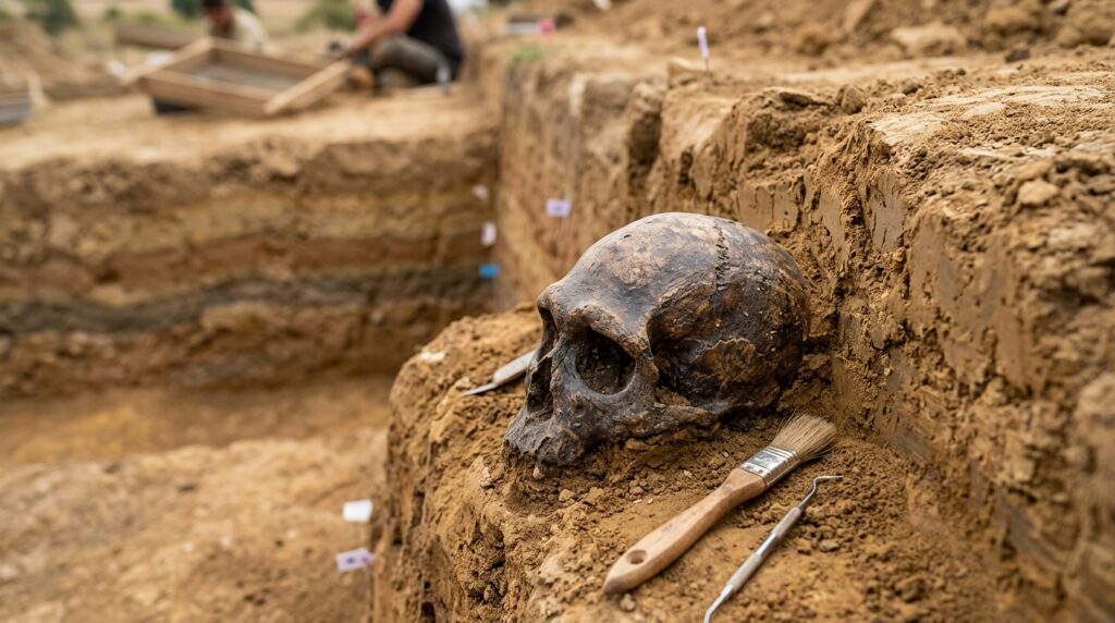 Um fóssil de 773 mil anos está chamando a atenção por revelar pistas inéditas sobre os primeiros humanos na Europa