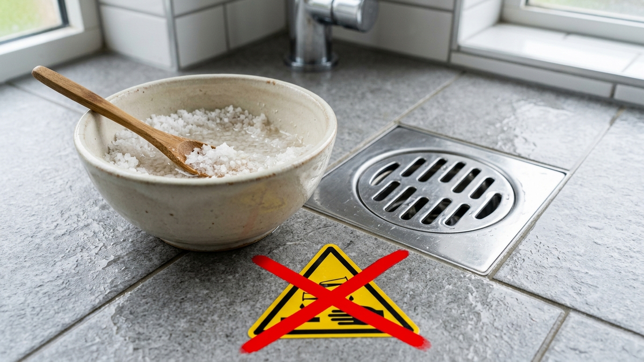 Mistura de água quente com vinagre e sal grosso: para que serve o método barato e seguro para desentupir ralos sem usar soda cáustica nociva